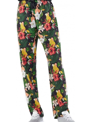 παντελόνι υφασμάτινο freddy άνετο με φλοράλ σχέδιο σε προσφορά