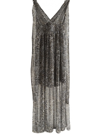 φόρεμα liu jo chiffon animal print va2046 t8852-v9789 σε προσφορά