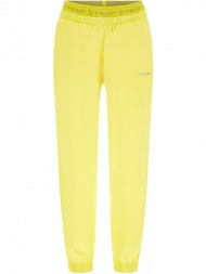 παντελόνι υφασμάτινο freddy fluo με λογότυπο jogger1c021pd-y109pd