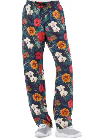 παντελόνι υφασμάτινο freddy άνετο με φλοράλ σχέδιο σε προσφορά