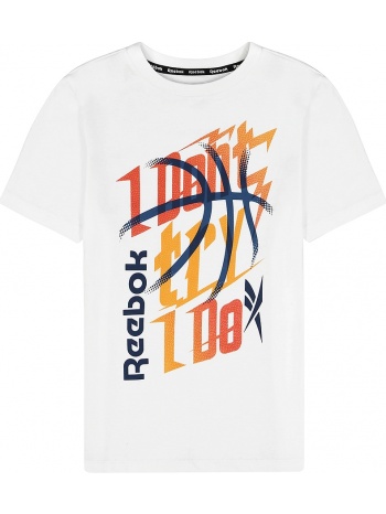 μπλούζα κοντομάνικη reebok graphic h9744rbi-white σε προσφορά