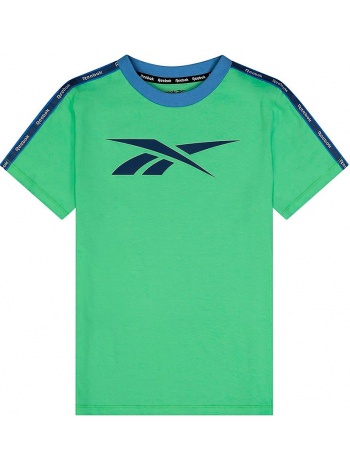 μπλούζα κοντομάνικη reebok vector h9737rbi-snmint σε προσφορά