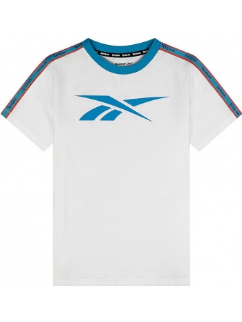 μπλούζα κοντομάνικη reebok vector h9737rbi-white σε προσφορά