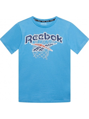 μπλούζα κοντομάνικη reebok graphic net h9746rbi-alwblue σε προσφορά