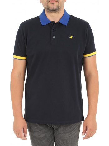 μπλούζα polo beverly hills polo club με χρωματική αντίθεση σε προσφορά