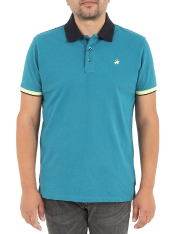 μπλούζα polo beverly hills polo club με χρωματική αντίθεση σε προσφορά