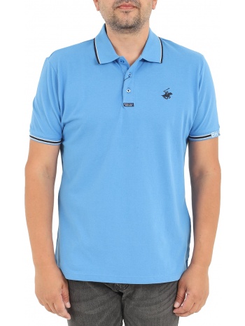 μπλούζα polo beverly hills polo club πικέ με χρωματική σε προσφορά