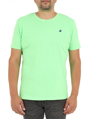 μπλούζα κοντομάνικη beverly hills polo club με κεντητό σε προσφορά