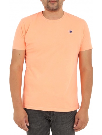 μπλούζα κοντομάνικη beverly hills polo club με κεντητό σε προσφορά