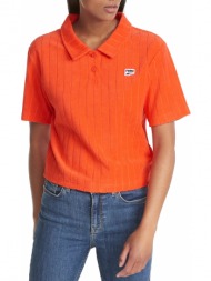 μπλούζα κοντομάνικη puma downtown relaxed toweling polo 533589-26