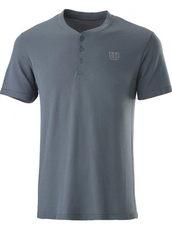μπλούζα κοντομάνικη wilson power seamless henley ii σε προσφορά