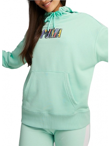 μπλούζα μακρυμάνικη puma φουτερ με κουκουλα swxp graphic σε προσφορά