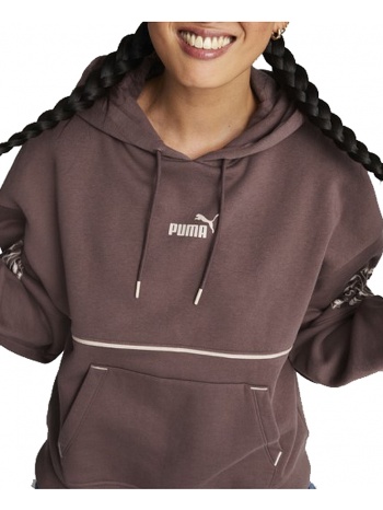 μπλούζα μακρυμάνικη puma φουτερ με κουκουλα puma power σε προσφορά