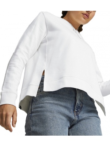 μπλούζα μακρυμάνικη puma φουτερ με κουκουλα her hoodie tr σε προσφορά