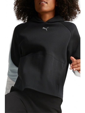 μπλούζα μακρυμάνικη puma evostripe hoodie 849808-01 σε προσφορά