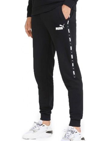 παντελόνι υφασμάτινο puma τape sweatpants fl cl 849042-01 σε προσφορά