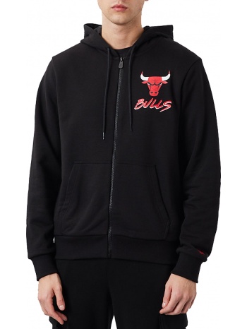 ζακέτα new era nba script chicago bulls με κουκούλα σε προσφορά