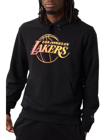 μπλούζα μακρυμάνικη new era nba neon fade la lakers hoodie σε προσφορά