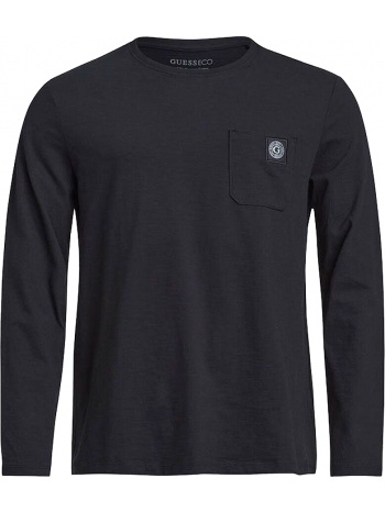 guess kiki cn ls tee μπλουζα ανδρικο m2yi34kb8p1-gu0-jblk σε προσφορά