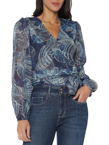 guess ls edwige top μπλουζα γυναικειο w2yh29wepq0-gu0-p78y σε προσφορά