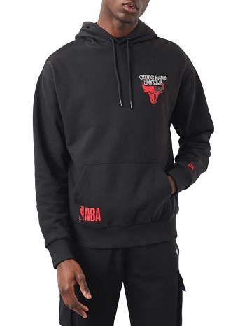 μπλούζα μακρυμάνικη new era half logo oversized hoody σε προσφορά