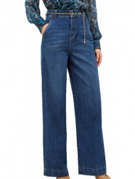 παντελόνι jean liu jo flare chain uf2091ds020-78290