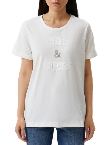 μπλούζα κοντομάνικη liu jo sport maxi jersey σε προσφορά