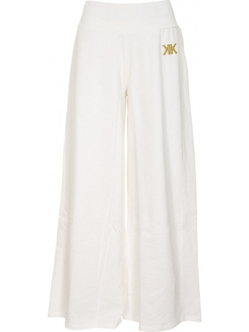 παντελόνι υφασμάτινο kendall + kylie flare loose σε προσφορά