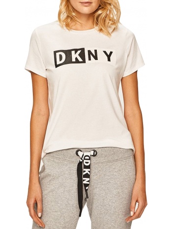μπλούζα κοντομάνικη dkny sport logo dp8t5894-wht σε προσφορά