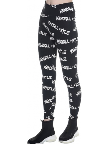 κολάν kendall + kylie goth print high rise kkw3711706-black σε προσφορά