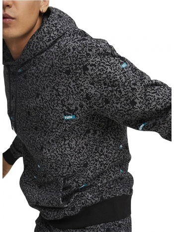 μπλούζα μακρυμάνικη puma brand love aop hoodie tr 535634-01 σε προσφορά