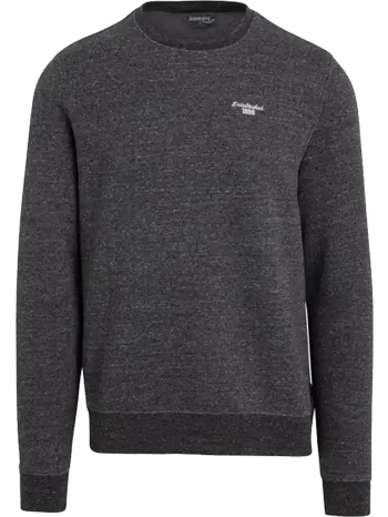 μπλούζα μακρυμάνικη saucony rested crew sam800293-bkha2 σε προσφορά