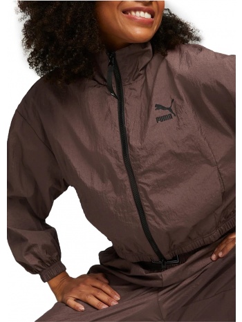 μπουφάν puma dare to woven cropped track jacket 535637-75 σε προσφορά