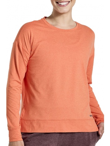 μπλούζα μακρυμάνικη saucony sunday layer saw800395-emh σε προσφορά