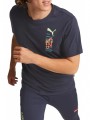 μπλούζα κοντομάνικη puma neymar jr 24/7 graphic tee 605814-09