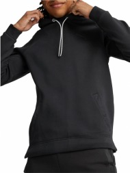 μπλούζα μακρυμάνικη puma day in motion hoodie dk 671102-01
