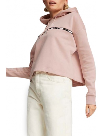 μπλούζα μακρυμάνικη puma power tape hoodie fl 849946-47 σε προσφορά