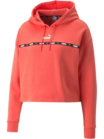 μπλούζα μακρυμάνικη puma power tape hoodie fl 849946-35 σε προσφορά