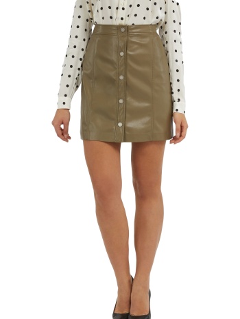 φούστα guess carola faux leather w3yd65wf8q0-g8k2 γυναικείο σε προσφορά