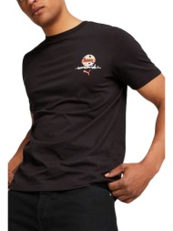 μπλούζα κοντομάνικη puma worldwide graphic 622645-01 ανδρικό