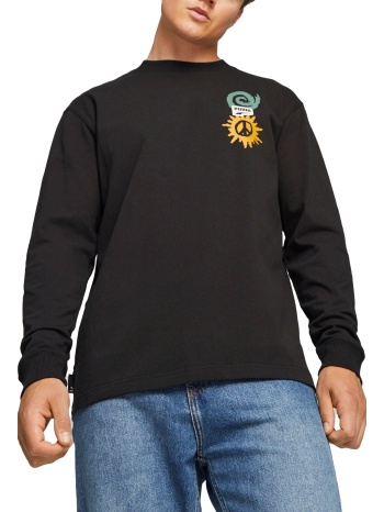 μπλούζα μακρυμάνικη puma downtown 621271-01 ανδρικό σε προσφορά