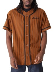 πουκάμισο κοντομάνικο new era ne pinstripe jersey 60416416-251 ανδρικό