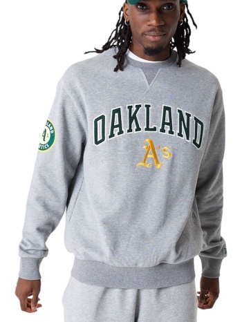 μπλούζα μακρυμάνικη new era mlb large logo crew oakland σε προσφορά