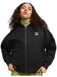 μπουφάν puma t7 shiny bomber 621689-01 γυναικείο