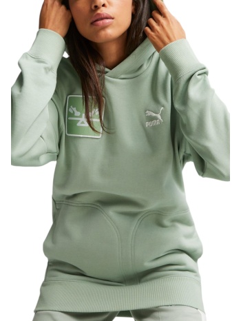 μπλούζα μακρυμάνικη puma classics icons of unity hoodie tr σε προσφορά