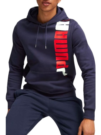 μπλούζα μακρυμάνικη puma ess logo lab hoodie fl 675919-06 σε προσφορά