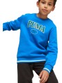 μπλούζα μακρυμάνικη puma squad crew fl b 676355-47 αγόρι
