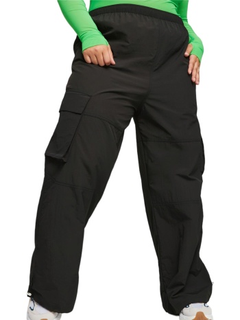 παντελόνι υφασμάτινο puma dare to relaxed woven 621433-01 σε προσφορά