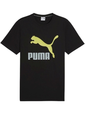 μπλούζα κοντομάνικη puma classics logo 538069-74 ανδρικό σε προσφορά