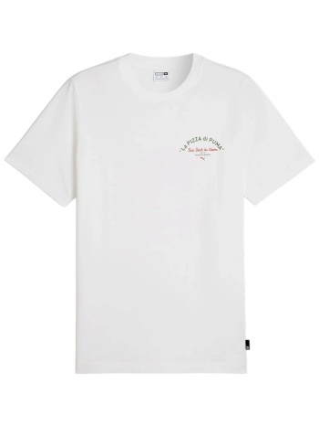 μπλούζα κοντομάνικη puma graphics pizza 625415-02 ανδρικό σε προσφορά